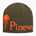 Căciulă de iarnă Pinewood Logo green/orange    Noutate