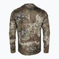 Bluză termoactivă pentru bărbați Pinewood Abisko Merino Base Layer Half Zip d.mossgreen 4