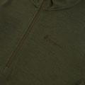 Bluză termoactivă pentru bărbați Pinewood Abisko Merino Base Layer Half Zip d.mossgreen 3