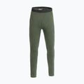 Pantaloni termici pentru bărbați Pinewood Abisko Merino Base Layer d.mossgreen