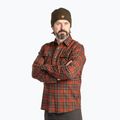 Cămașă pentru bărbați Pinewood Prestwick Exclusive d.terracotta/d.green