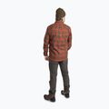 Cămașă pentru bărbați Pinewood Prestwick Exclusive d.terracotta/d.green 3