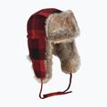 Căciulă de iarnă Pinewood Classic Checked Fur red / black