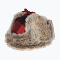 Căciulă de iarnă Pinewood Classic Checked Fur red / black 4