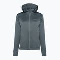 Tricou de trekking pentru femei Pinewood Finnveden Hoodie d.storm albastru 5