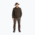 Hanorac pentru bărbați  Pinewood Småland Hunters Half Zip h.brown 2