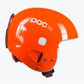 Căști de schi pentru copii POC POCito Skull fluorescent orange 4