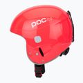 Cască de schi pentru copii POC POCito Skull fluorescent pink 3