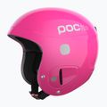 Cască de schi pentru copii POC POCito Skull fluorescent pink