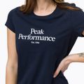Cămașă de trekking pentru femei Peak Performance Original Tee 2N3 albastru marin G77280020 4
