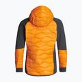 Jachetă bărbătească Peak Performance Helium Down Hybrid Hood portocalie G77227100 3
