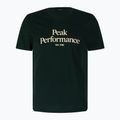 Cămașă de trekking pentru bărbați Peak Performance Original Tee verde G77692260