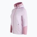 Tricou de trekking cu glugă cu fermoar pentru femei Peak Performance Rider Zip Hood roz G78834070 3
