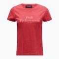 Tricou de trekking pentru femei Peak Performance Original roșu G77700350