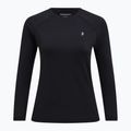 Longsleeve termoactivi pentru femei Peak Performance Spirit Crew black 3