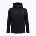 Bluză fleece pentru bărbați Peak Performance Trail Polartec Power Grid Half Zip Hood black 4