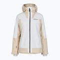 Geacă de schi damă Perak Performance Rider Tech Insulated sand fog/off white