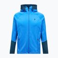 Bluză pentru bărbați Peak Performance Rider Essentials Zip Hood Azure Ascent/Mountain Lake