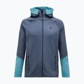 Bluză pentru bărbați Peak Performance Rider Essentials Zip Hood Mountain Mist/Deluded Vision