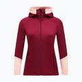 Bluză pentru femei Peak Performance Rider Essentials Zip Hood Vertical Zenith/Peach Fuzz