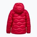Geacă cu puf pentru copii Peak Performance Helium Down Hood Jacket Tech Burgundy/Vertical Zenith 2