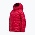Geacă cu puf pentru copii Peak Performance Helium Down Hood Jacket Tech Burgundy/Vertical Zenith 3