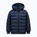 Geacă cu puf pentru bărbați Peak Performance Tomic Insulated Hood Jacket blue shadow
