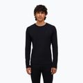 Bluză termică pentru bărbați Peak Performance Magic Crew Wool-Blend Baselayer black/black