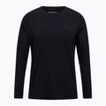Longsleeve termoactivi pentru bărbați Peak Performance Magic Crew Wool-Blend Baselayer black/black 3