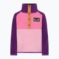Bluză pentru copii Didriksons Monte Half Button light heather pink 8