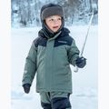 Set de schi pentru copii Didriksons Skare 2 dark moss 12