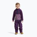 Bluză fleece pentru copii Didriksons Monte 6 Half Button northern purple 4