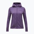 Bluză de trekking pentru femei Peak Performance Light Zip Hood montana grape 5