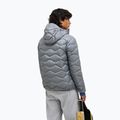 Geacă cu puf pentru bărbați Peak Performance Helium Down Hood lt grey/antarctica 2