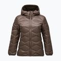 Geacă cu puf pentru femei Peak Performance Helium Down Hood terrain tan 6