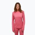 Bluză termoactivă pentru femei Peak Performance Spirit Crew mountain blush
