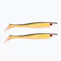 Strike Pro Pig Shad Jr momeală din cauciuc 2 buc galben TEV-SP172C-C041