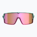 Ochelari de soare Tripoint 008 Lake Prespa Small X crystal neon turquoise/brown/pink multi 2