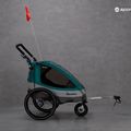 Remorcă dublă pentru biciclete Qeridoo Sportrex2 albastru Q-SR2-21-P 9