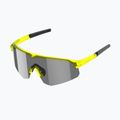 Ochelari de soare  Tripoint 005 Lake Victoria transparent neon yellow/smoke 3