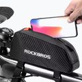 Geantă de bicicletă pentru cadru Rockbros 039BK Bike Tube Bag 1 l black 9