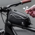 Geantă de bicicletă pentru cadru Rockbros 30120096001 MTB Bike Top Tube Bag 1,3 l black 5