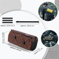 Geantă de bicicletă pentru ghidon Rockbros 30110054 Bike Front Bag 2,2 l brown 6