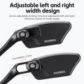 Oglindă de bicicletă Rockbros 26210007001 Mirror 1 pcs Left black 3