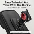 Geantă de bicicletă pentru ghidon Rockbros 301101770001 WP Bike Phone Bag for 6.7" black 4