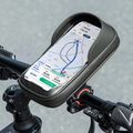 Geantă de bicicletă pentru ghidon Rockbros 301101770001 WP Bike Phone Bag for 6.7" black 8