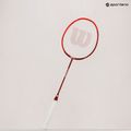 Rachetă de badminton Wilson Attacker, roșu, WR041610H 5