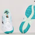 Pantofi de tenis pentru femei Mizuno Break Shot 3 AC alb și verde 61GA212623 14