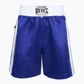 Pantaloni scurți de box pentru bărbați Cleto Reyes Satin blue/white