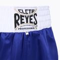 Pantaloni scurți de box pentru bărbați Cleto Reyes Satin blue/white 3